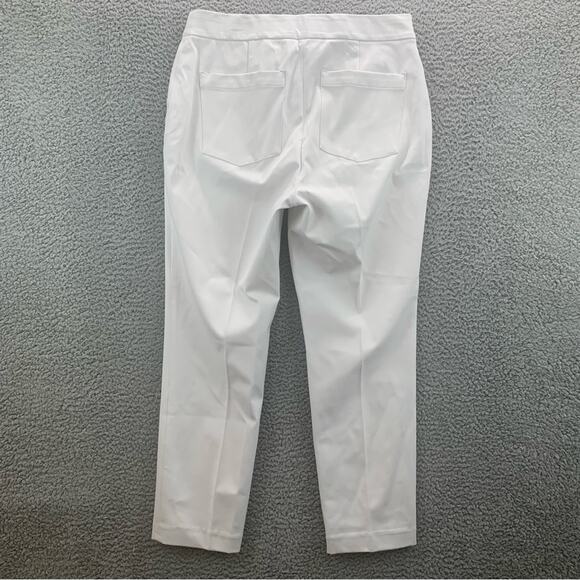 Spanx On-The-Go Slim Straight Pant Classic White Women's NWT  Size: L (Regular) - Picture 3 of 15